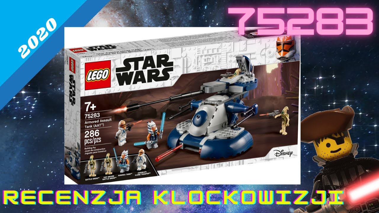 Recenzja i Unboxing Lego Star Wars 75283 Czołg Opancerzony AAT