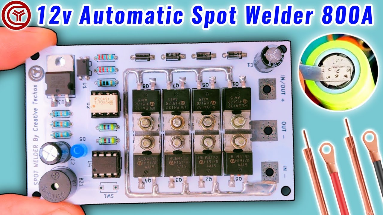 How to make Portable Automatic Spot Welder