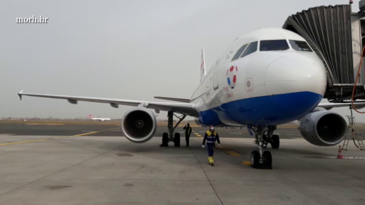 Zrakoplov Croatia Airlinesa poletio iz Zagreba po pripadnike 11. HRVCON-a u Afganistan