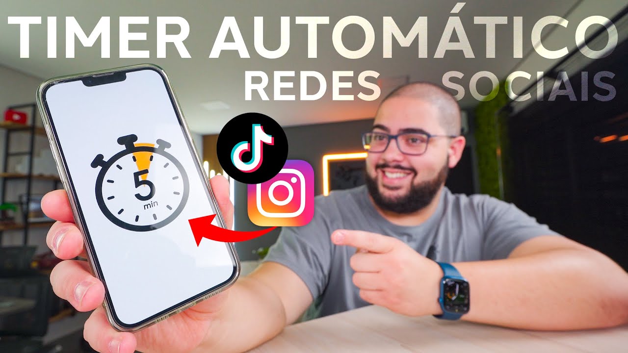 Chega de Distrações nas Redes Sociais! Aumente seu Rendimento com um Timer Para os Apps! #DicaTech