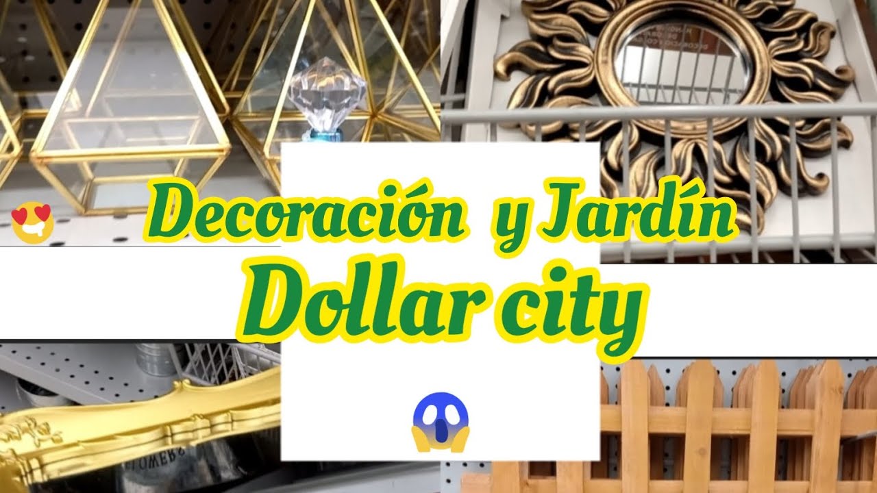 DECORACIÓN Y JARDIN EN DOLLARCITY/NUEVAS COSAS