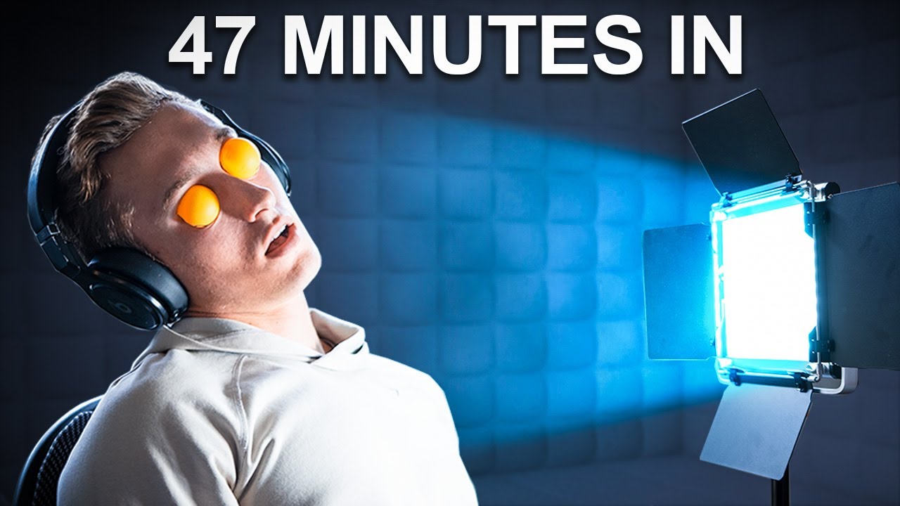 I Survived 60 Minutes in The Ganzfeld Experiment