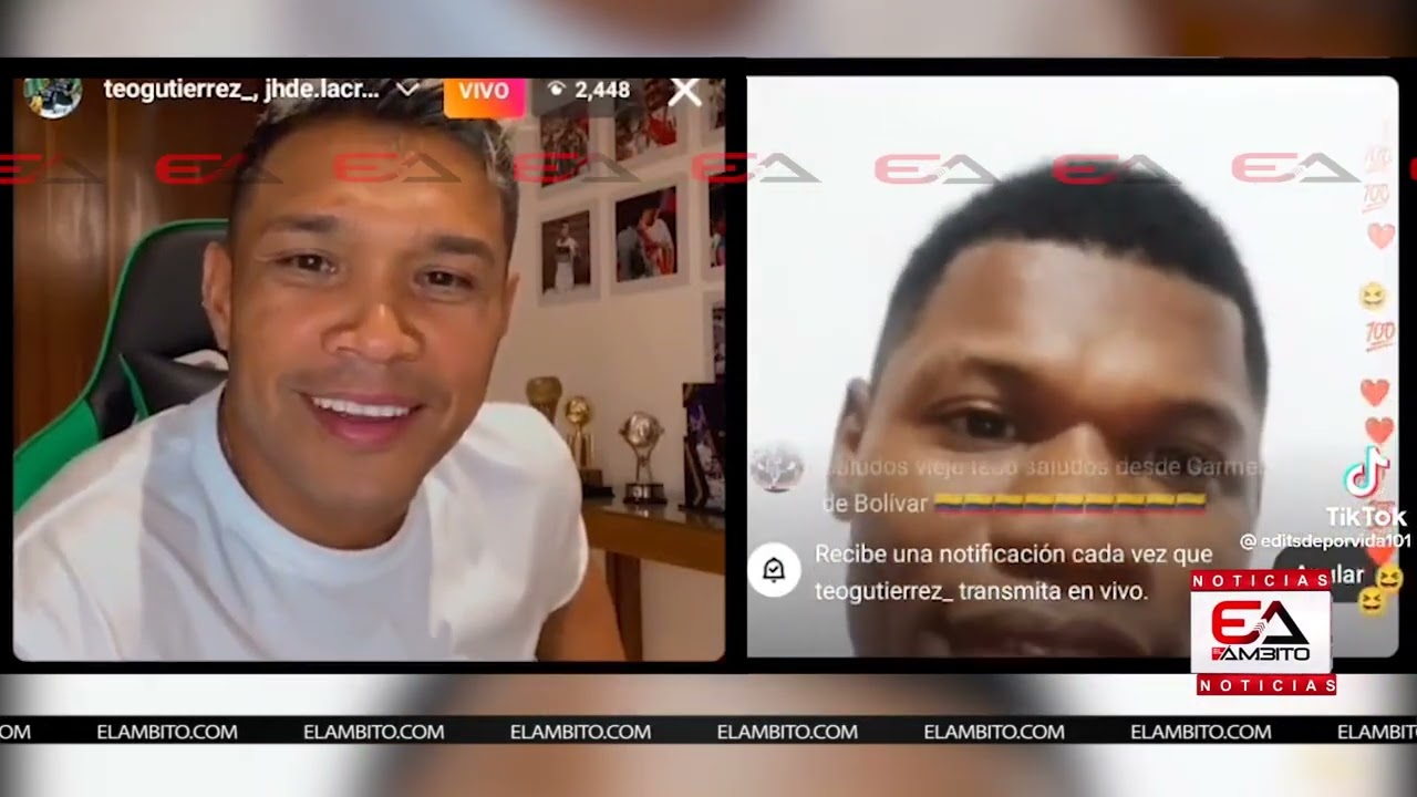 En vivo, TEÓFILO se 'gozó' a JH de La Cruz, jajajajajajaja