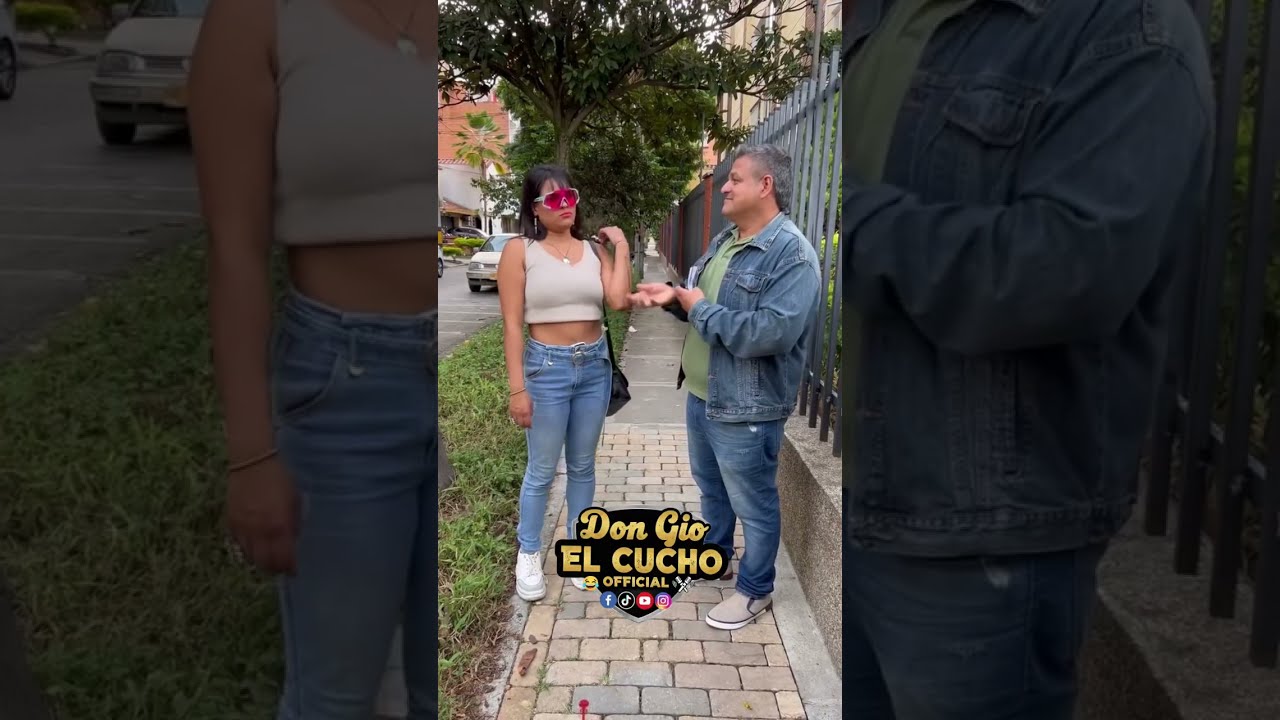 Preguntas a una chica en las calles