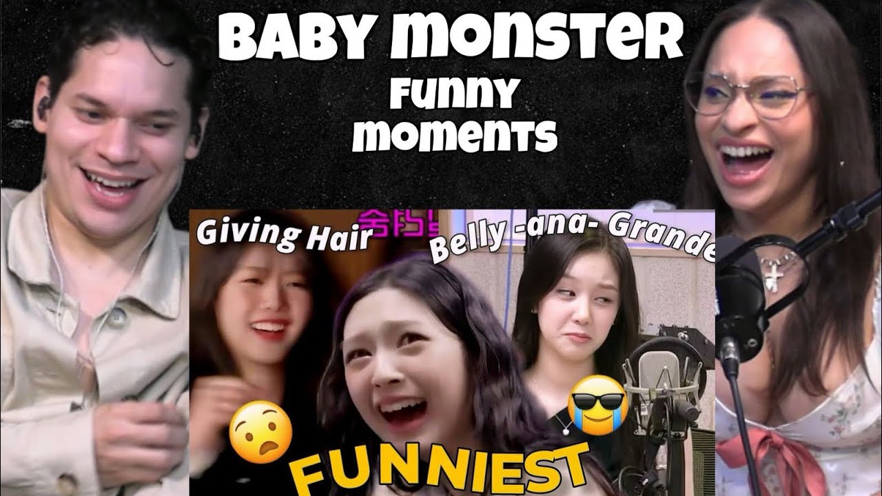 Waleska & Efra react to the FUNNIEST MOMENTS of Babymonster Baemon house edits