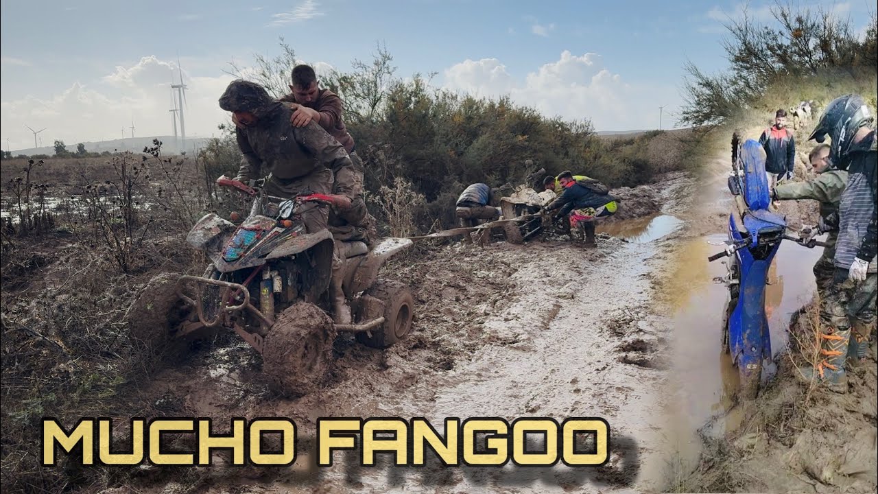 NUNCA había VISTO tanto FANGO (Se PARA la YZ en el CHARCO Y muchos ATASCOS)