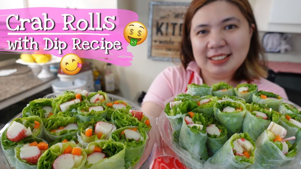 CRAB ROLLS Recipe pang Negosyo
