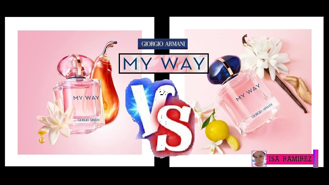ARMANI My WAy VS My Way Nectar - Comparación de Perfumes