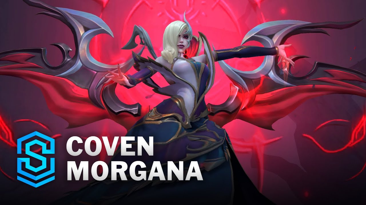 Coven Morgana Wild Rift Skin Spotlight