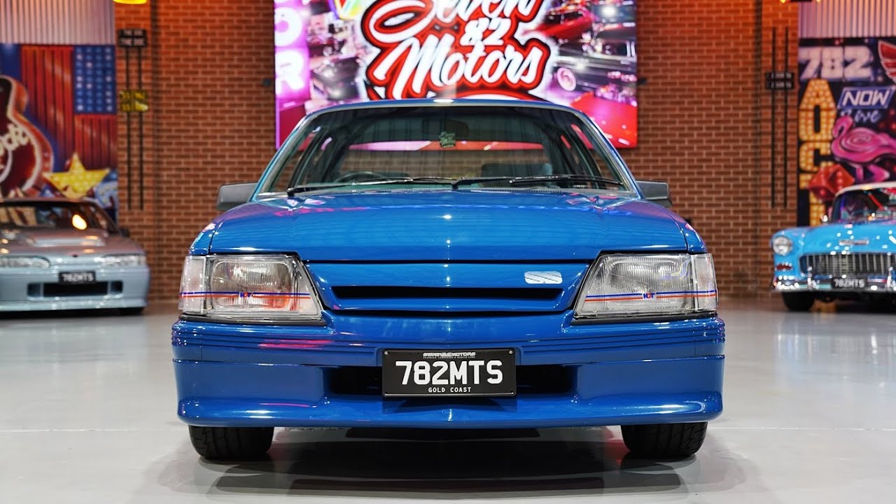 SEVEN82MOTORS ПРОДАН! Аукцион 7 декабря - Holden HDT VK Group A Blue Meanie 1985 года выпуска, сб...
