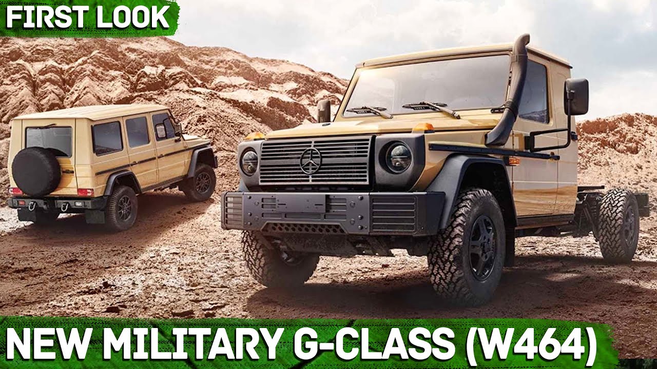 New 2022 MILITARY Mercedes G-Class (W464) - First Look