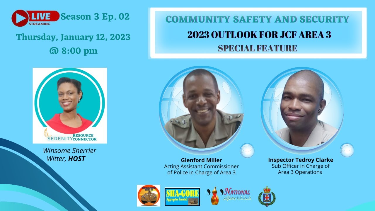 S3 EP02 | COMMUNITY SAFETY AND SECURITY: 2023 OUTLOOK FOR JCF AREA 3