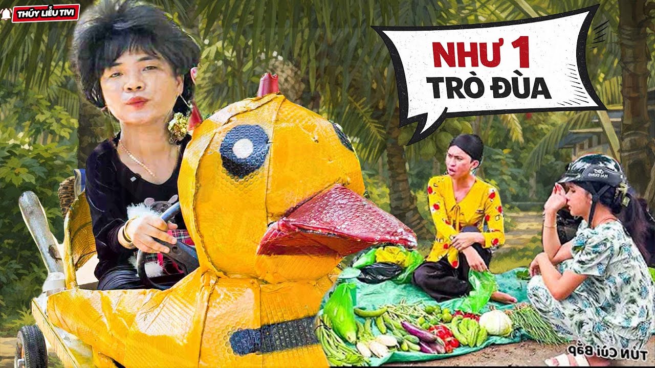 🔴 HÀI TẾT 2026 - Cười Ngất Ngưởng Với Chiếc Xe Độc Lạ Miền Tây Của Thúy Liễu P.2 | Thúy Liễu Tivi