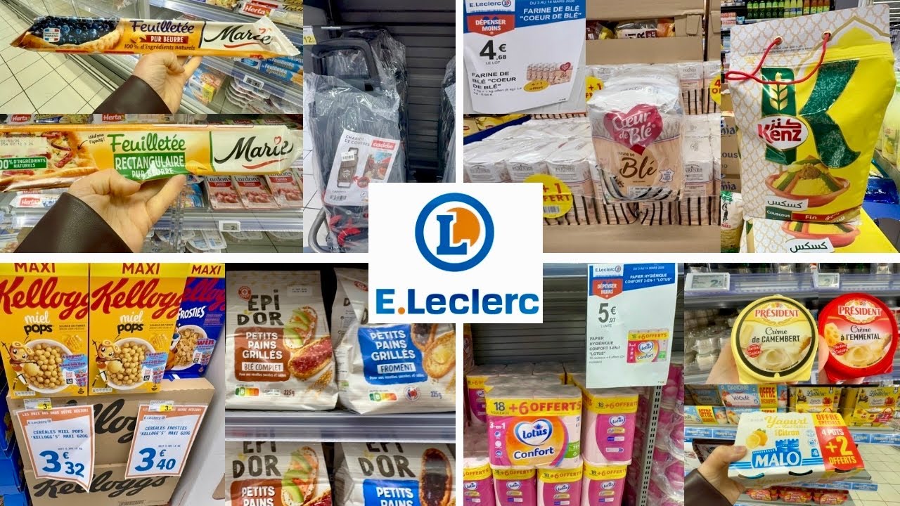 LECLERC ARRIVAGES 5 MARS 2026