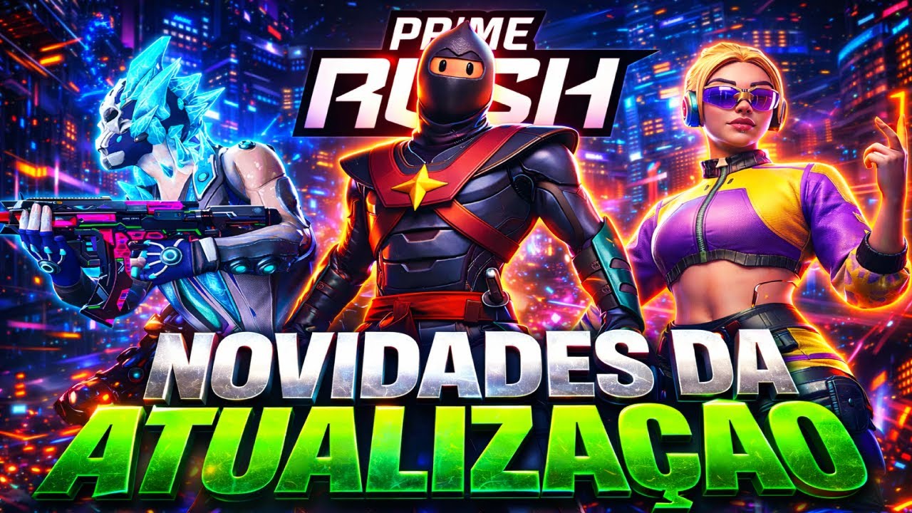 O PRIME RUSH ATUALIZOU! TUDO QUE VOC&Ecirc; PRECISA SABER SOBRE A NOVA VERS&Atilde;O DO JOGO DO PLAYHARD 