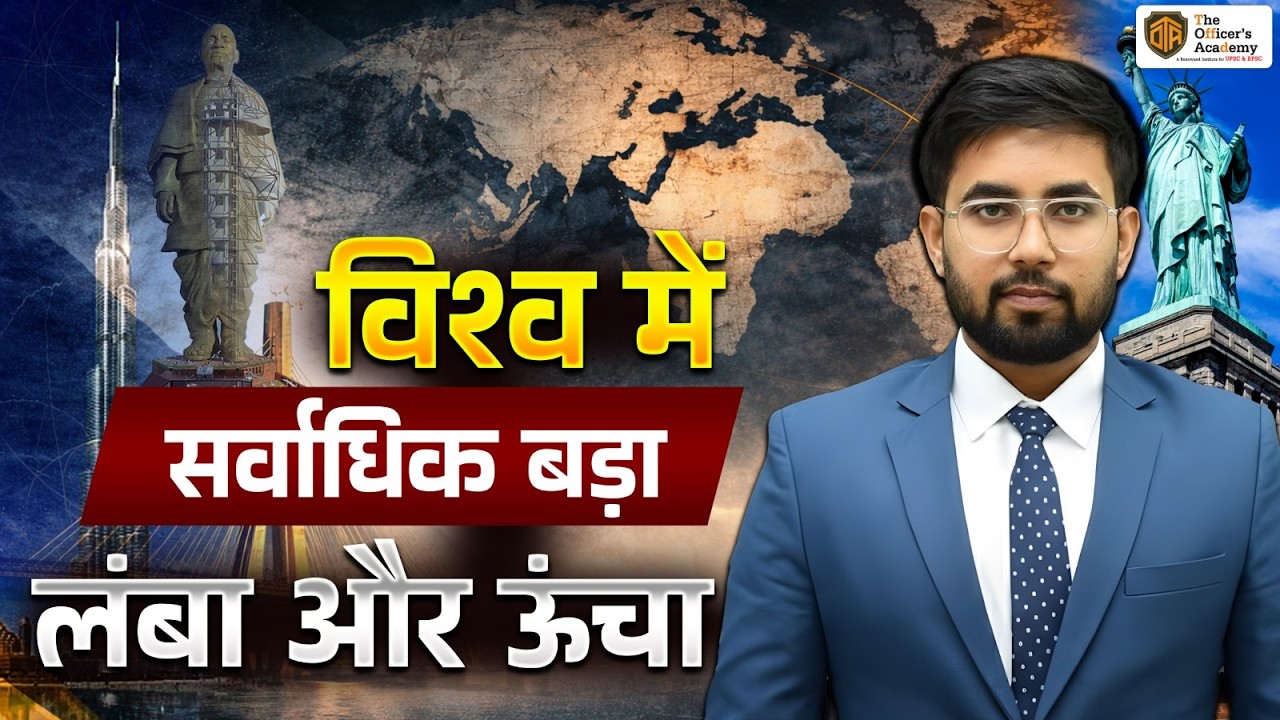 🔥विश्व सबसे बड़ा लंबा छोटा | World's largest tallest small | GK GS 10 Min show by Shakti Sir #gkgs