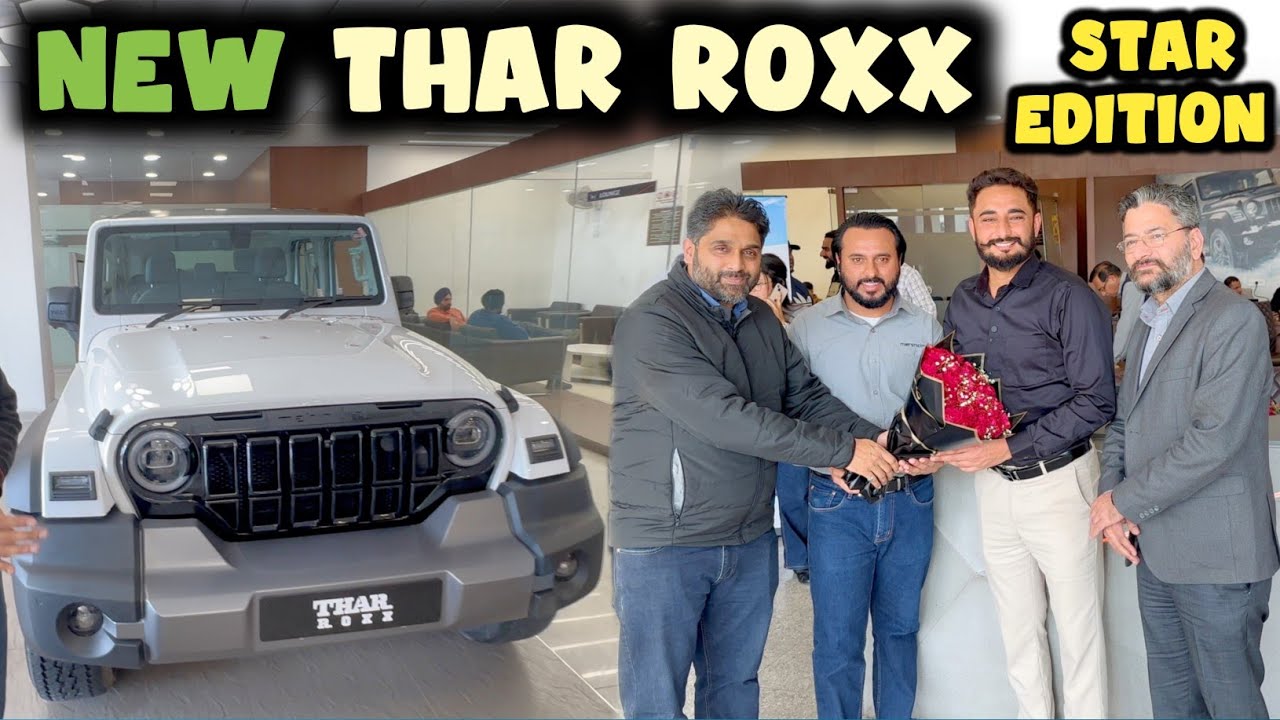 New Thar Roxx Star Edition Launch | Mahindra Novelty Ludhiana