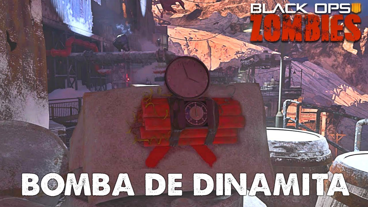 TAG DER TOTEN CÓMO CONSEGUIR LA BOMBA DE DINAMITA TUTORIAL GUÍA | BLACK OPS 4 ZOMBIES DLC 4
