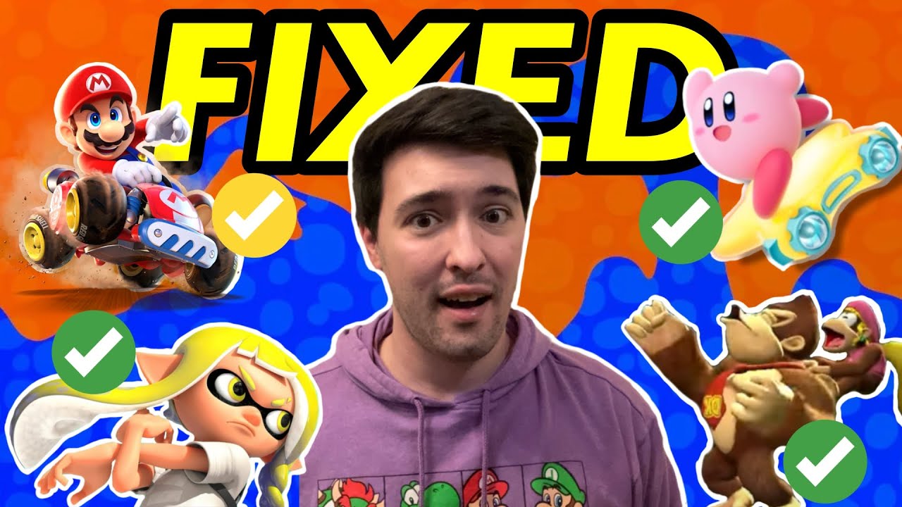 Компания Nintendo действительно прислушалась к зрителям и исправляет ошибки в своих играх!
