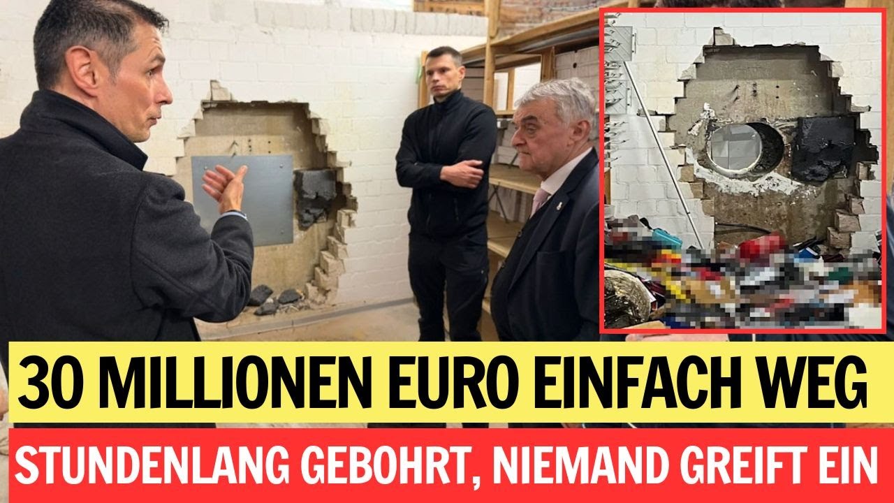 Der Sparkasse-Fall Gelsenkirchen: 30 Millionen Euro weg – stundenlang gebohrt, niemand greift ein