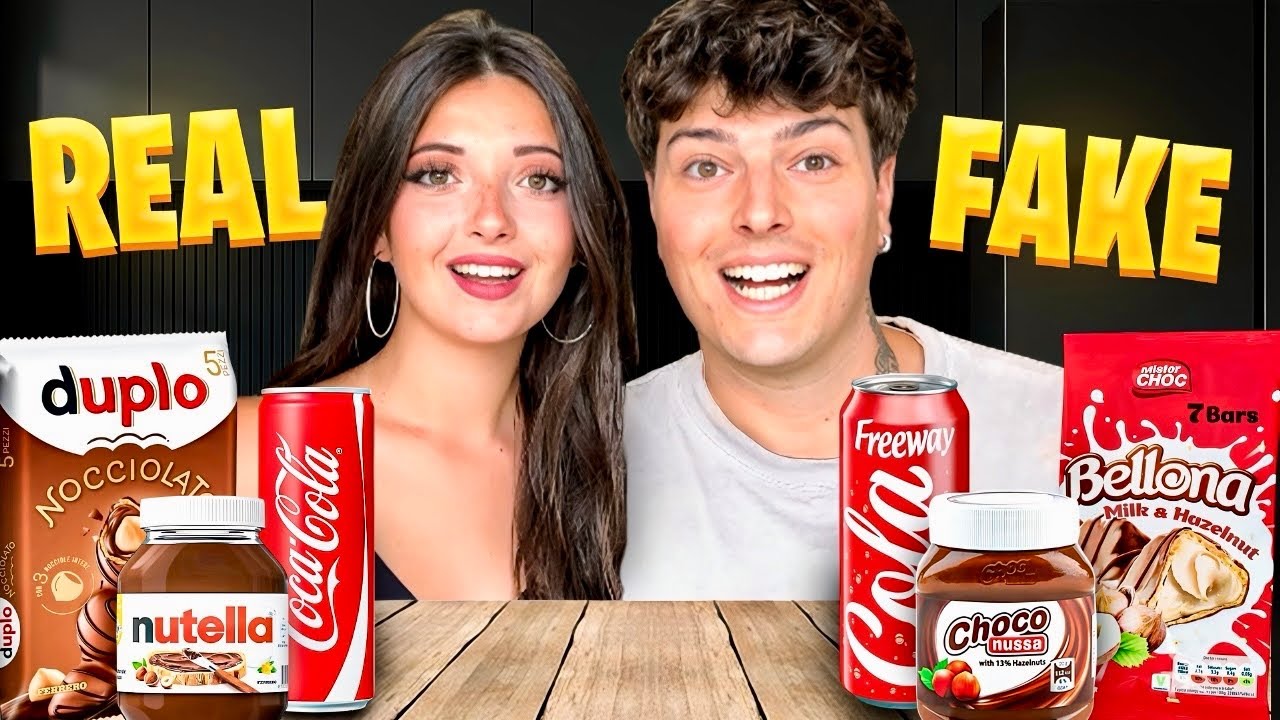 🍫 PROVO TUTTI GLI SNACK FAKE 😱