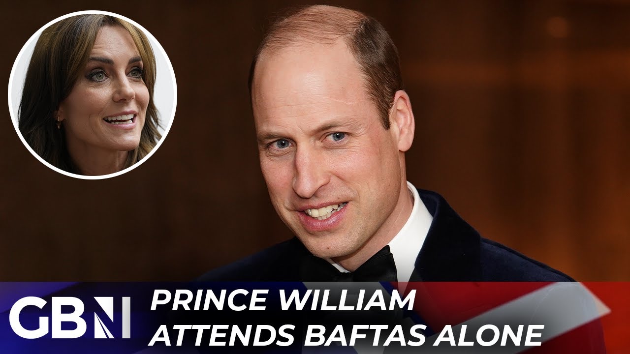 Prince William speaks out for the FIRST time on Princess Kate as he attends Baftas