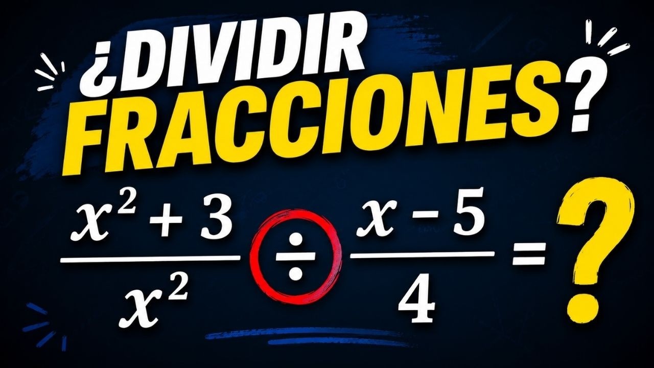 DIVISIÓN de POLINOMIOS con FRACCIONES//ejercicio resuelto😀😀😀😀