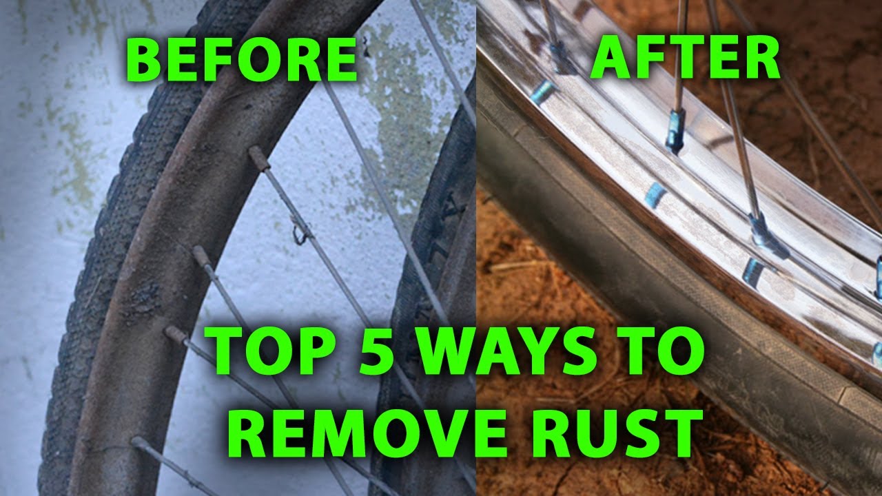 TOP 5 WAYS TO REMOVE RUST | HOW TO REMOVE RUST | RUST REMOVE | RUST PROTECTION#RUST#REMOVERUST#BIKE