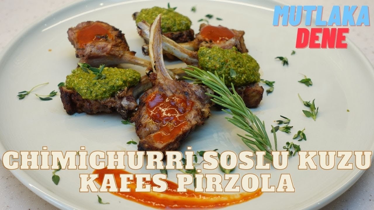 Evde Kuzu Kafes Nasıl Yapılır? (Chimichurri Sos Eşliğinde)