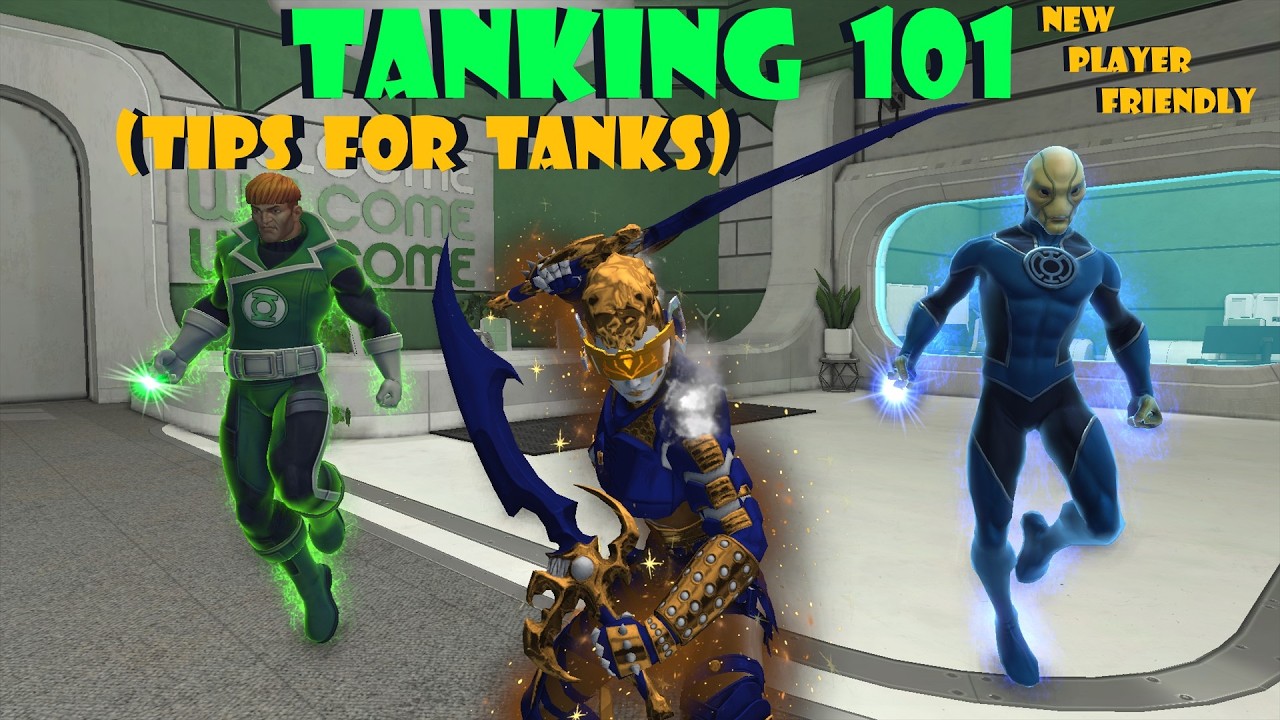Tanking Tips 101 DCUO New Player Friendly (How To)