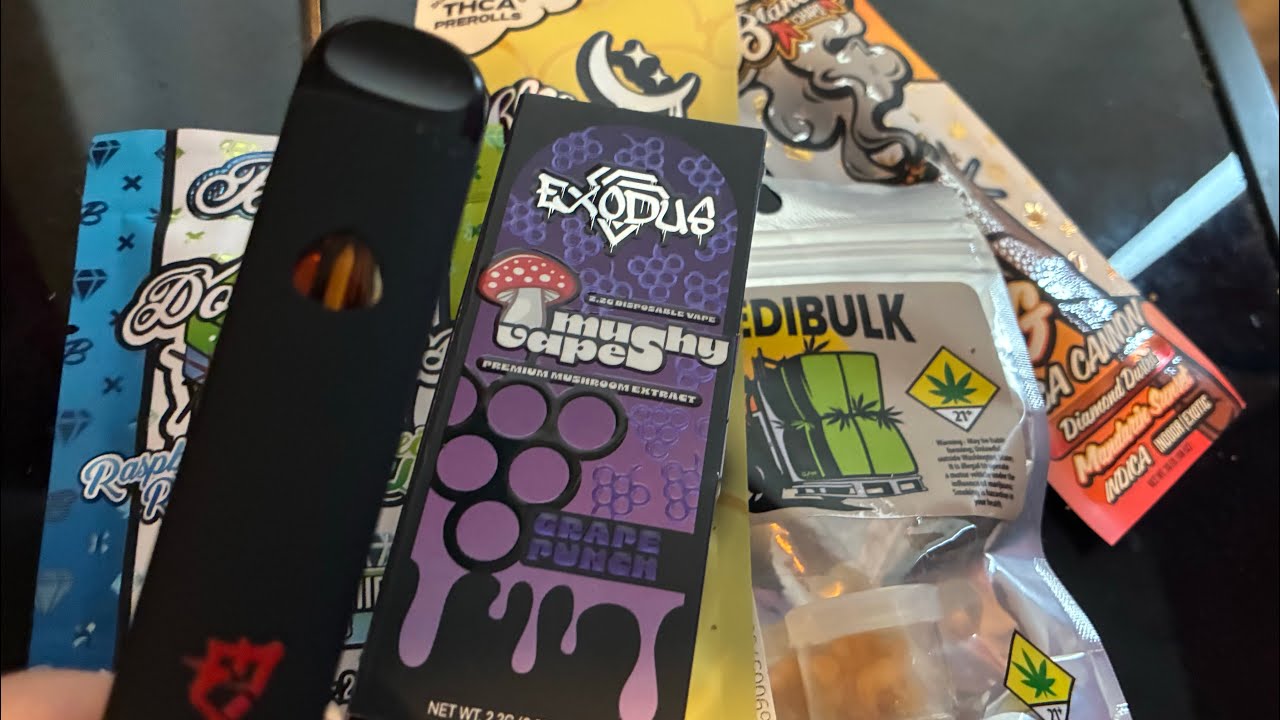 Exodus 2.2G Amanita Shroom Vape 🍄💨 Review 