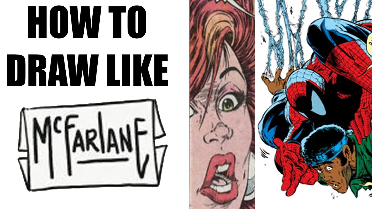 How to draw like TODD McFARLANE Challenge !