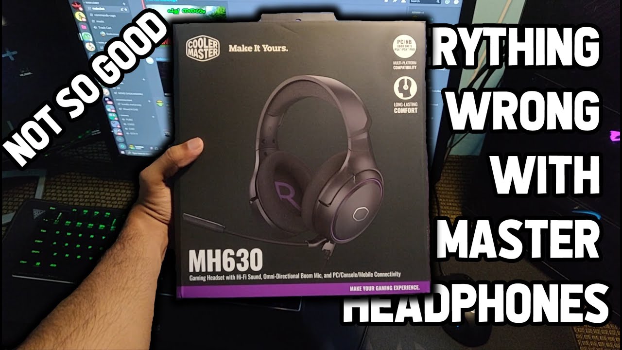 Watch Before Buying EVERYTHING WRONG WITH COOLER MASTER HEADPHONES