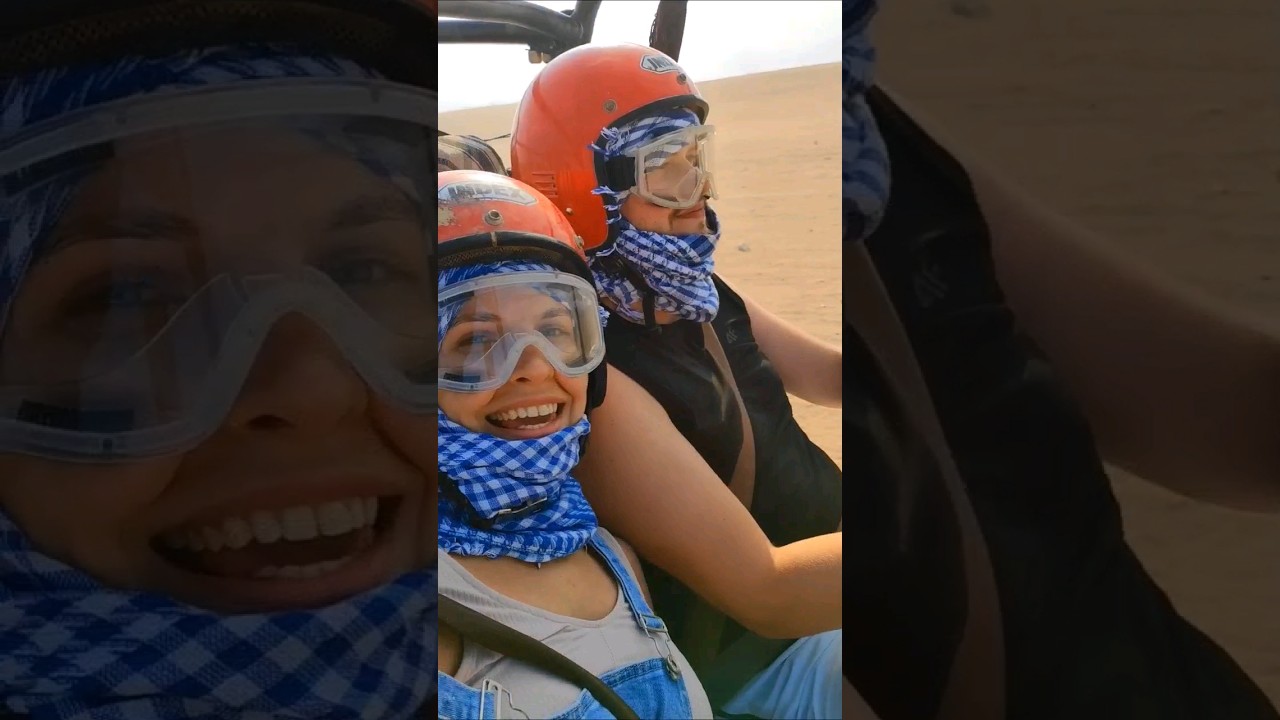 Jazda buggy po pustyni w Egipcie 