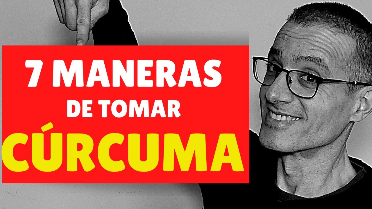Cómo se toma la CÚRCUMA.  MANERAS SENCILLAS de tomar la cúrcuma