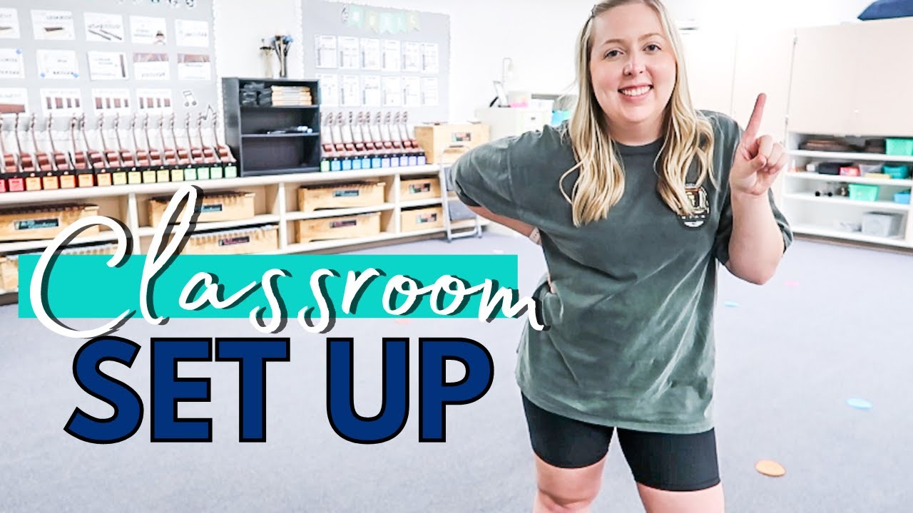 Music Classroom Set Up Vlog // 2021-22 School Year