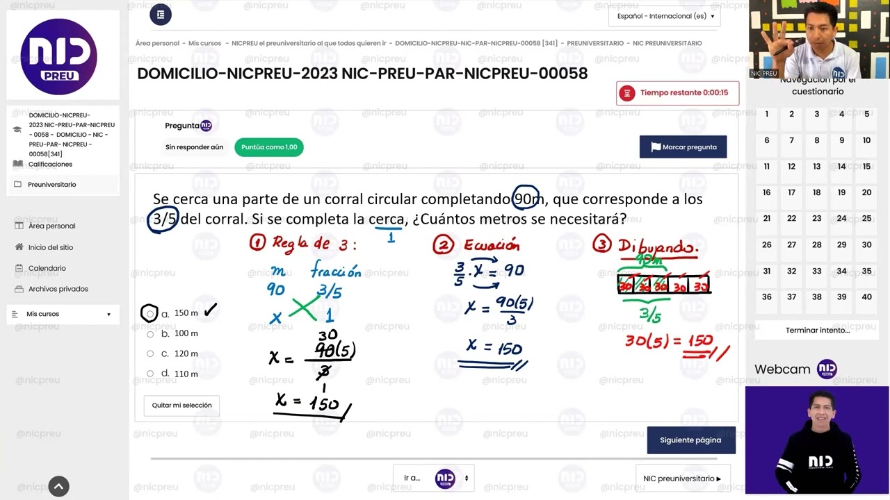 Examen filtrado Universidad Central del Ecuador (UCE) -Razonamiento Numérico