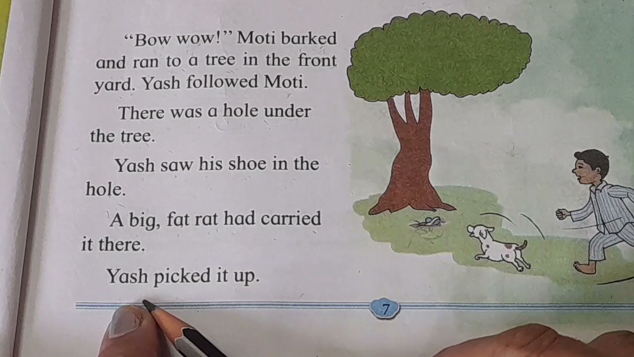 1.4 Story Time - Yash and Moti ( Explanation in Hindi)/2nd STD/ Maharashtra Board.English L.no 4
