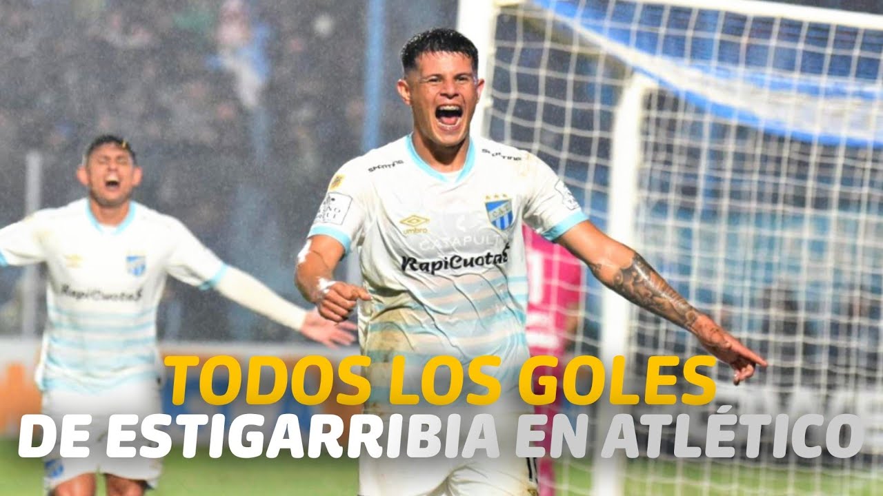 TODOS los GOLES de ESTIGARRIBIA en ATL&Eacute;TICO TUCUM&Aacute;N
