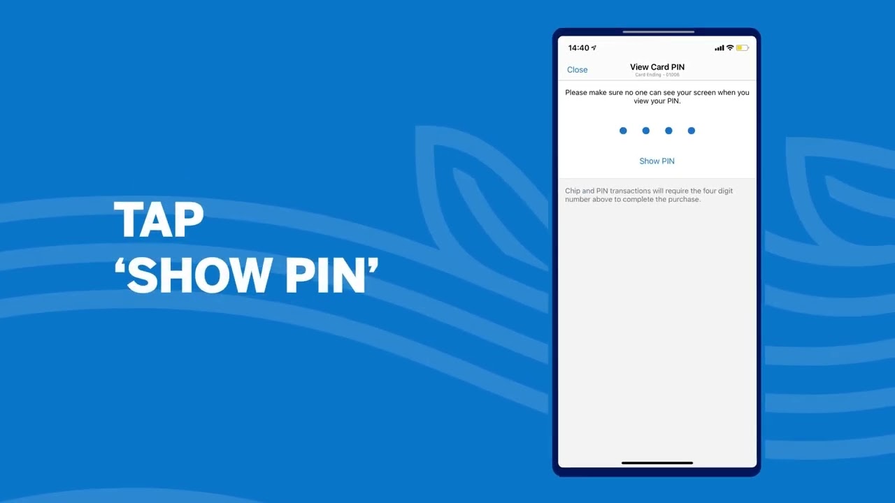How to view or change your PIN with the American Express&reg; App