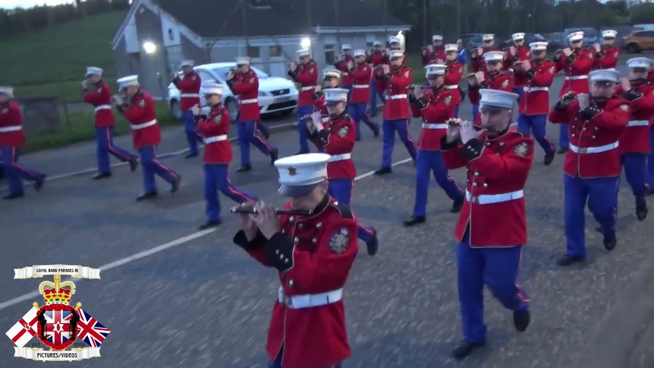 Drumderg Loyalists FB (2) @ Markethill Protestant Boys FB Parade 2024