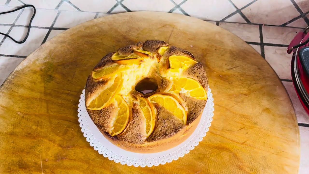 Ciambellone all’arancia😋🍊
