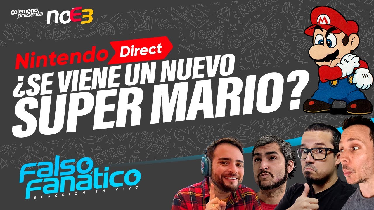 ¿Se viene NUEVO SUPER MARIO? - Falso Fanático