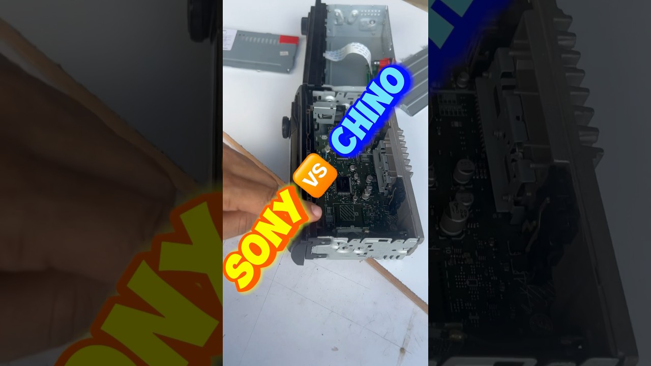 Comparamos est&eacute;reo SONY 🆚 EST&Eacute;REO CHINO econ&oacute;mico #caraudio #speaker #tecnologia #bass #amplifier