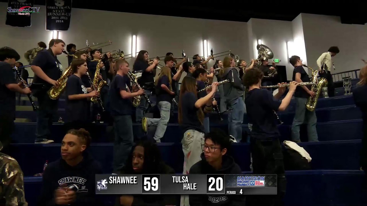 SHS Girls Basketball 2025 vs Tulsa Hale - Shawnee, Oklahoma sports provided by ShawneeCTV