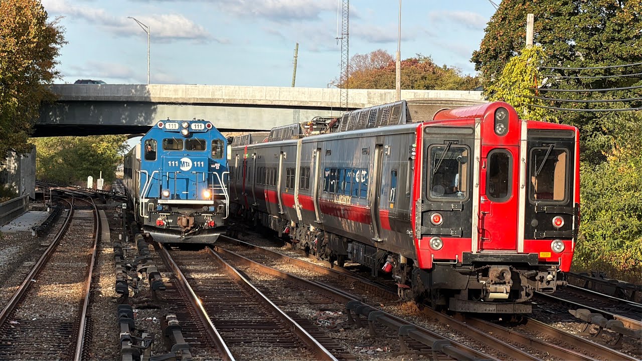 M3A, M7A, M8, P32AC-DM, & BL20GH Metro-North Action at Woodlawn