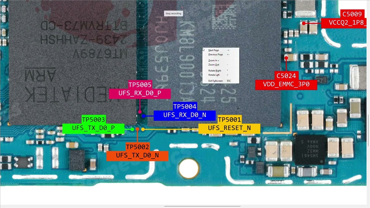 Samsung A165f isp pinout@jphoneclinic SM-A165 ISP PINOUT