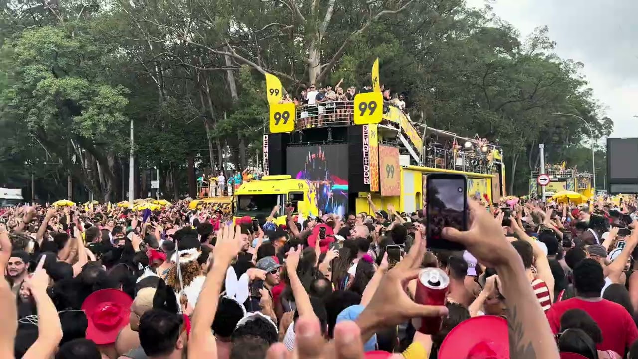 Ivete Sangalo no pré carnaval 2026 ibirapuera São Paulo - trio demolidor 