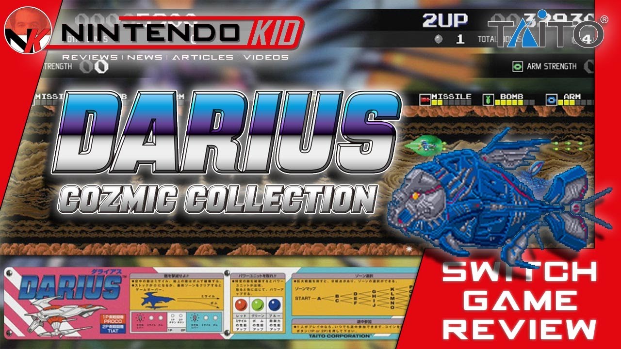 Darius Cozmic Collections for Nintendo Switch Review! The best of Darius from Arcade & Home Console!