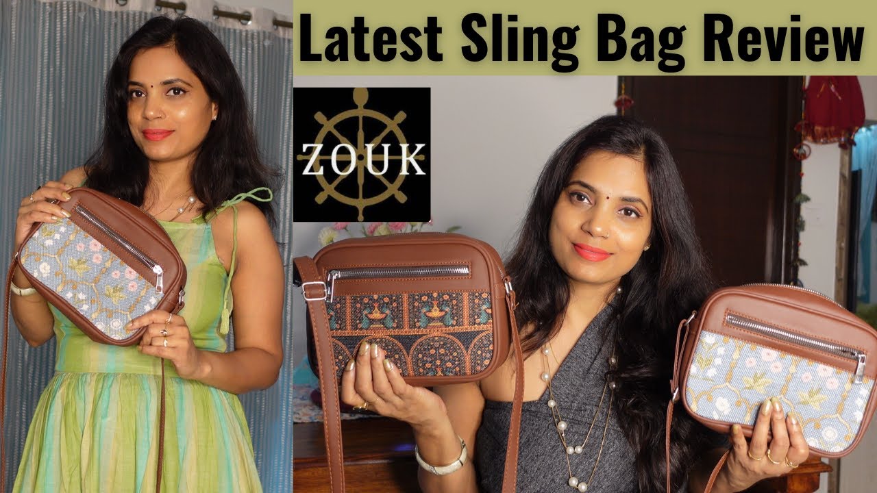 Zouk bags | Zouk Sling Bags Review | Trendy Handbags | Sling bag | Office bags #zouk #zoukbags